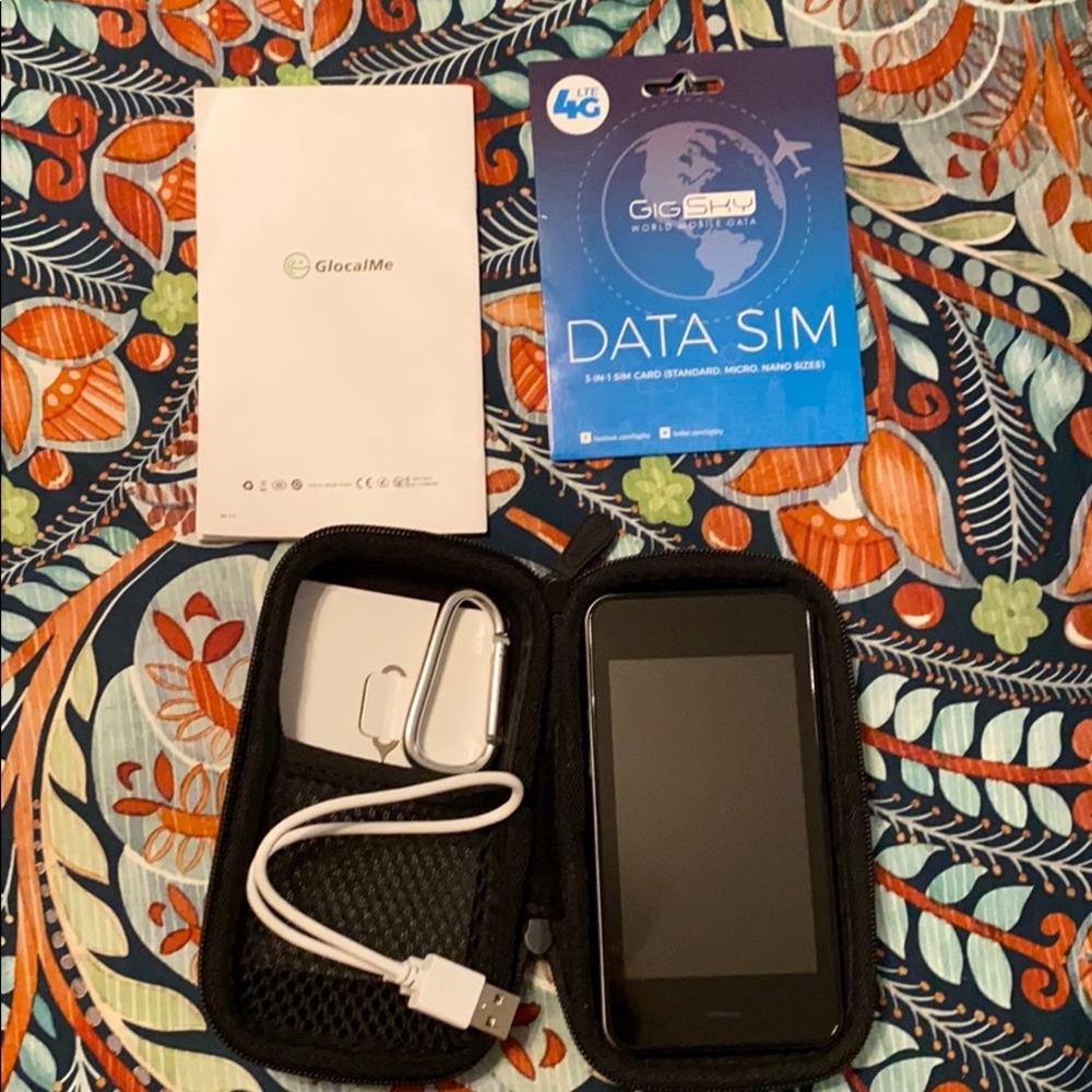 GigSky 4gLTE Mobile data terminal with 3-1 sim